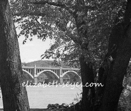 Over the Susqueanna from Havre de Grace, MD