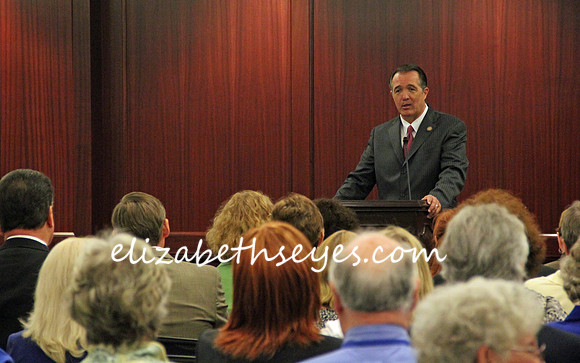 Congressman Trent Franks (R AZ) speaking at the Legislative Briefing