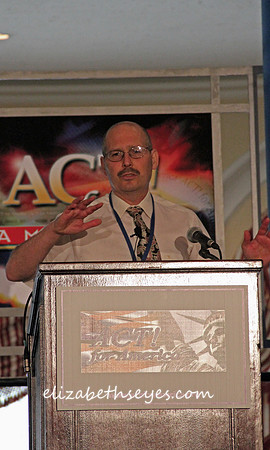 Andrew Bostom, noted author and commentator on Islam, speaking on Friday