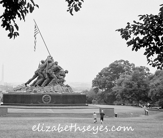 Iwo Jima Memoral, (U.S. Marine Corps Memorial) Arlington VA