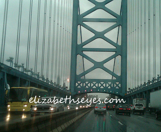 On the Ben Franklin in the rain