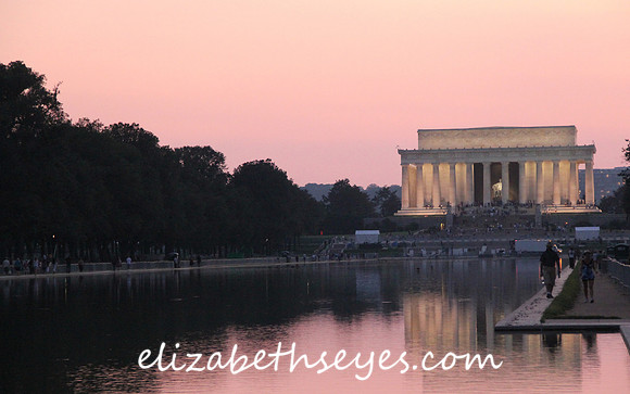 Lincoln Memorial and reflecting pool, DC