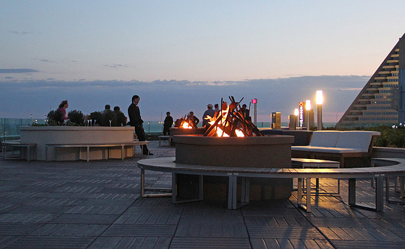 The Revel and the sky