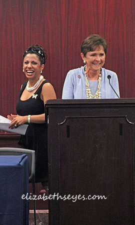 Brigitte and Congresswoman Sue Myrick (R NC) at the Legislative Briefing